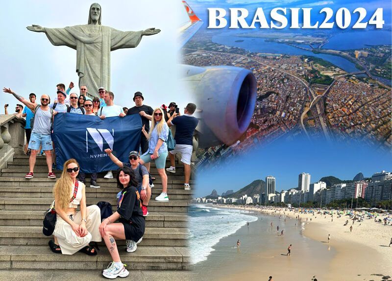 Партнерский тур NV PRINT в Бразилию