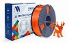 Филамент NVPRINT PLA+ Trasparent Orange для 3D печати диаметр 1.75мм  длина 330 метров  масса 1 кг