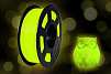 Филамент NVPRINT PLA Noctilucent (Glow In the Dark) Yellow для 3D печати диаметр 1.75мм  длина 330 метров  масса 1 кг