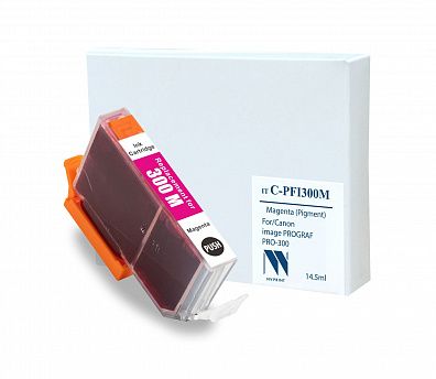 Струйный картридж NV Print C-PFI300 M для Canon imagePROGRAF PRO-300 совместимый