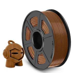 Филамент NVPRINT PETG Coffee для 3D печати диаметр 1.75мм  длина 330 метров  масса 1 кг