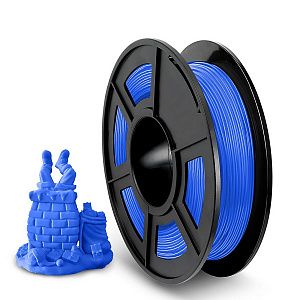 Филамент NVPRINT TPU Blue для 3D печати диаметр 1.75мм  длина 165 метров  масса 0,5 кг