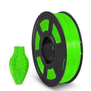 Филамент NVPRINT TPU Trans. Green для 3D печати диаметр 1.75мм  длина 165 метров  масса 0,5 кг