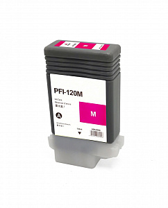Струйный картридж NV Print PFI-120M (NV-2887C001) Magenta для Canon imagePROGRAF TM-200/205/300/305 (130 мл) совместимый