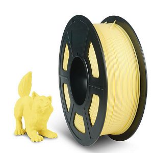 Филамент NVPRINT PETG  Lemon yellow для 3D печати диаметр 1.75мм  длина 330 метров  масса 1 кг