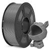 Филамент NVPRINT PLA Meta Grey для 3D печати диаметр 1.75мм  длина 330 метров  масса 1 кг