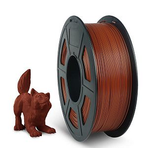 Филамент NVPRINT PETG  Chocolate для 3D печати диаметр 1.75мм  длина 330 метров  масса 1 кг