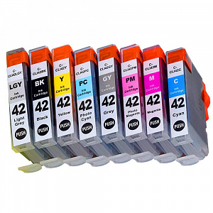 Набор струйных картриджей NV Print для Canon CLI-42 (NV-6384B010) 8 цветов совместимый