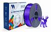 Филамент NVPRINT PLA+ Trasparent Purple для 3D печати диаметр 1.75мм  длина 330 метров  масса 1 кг