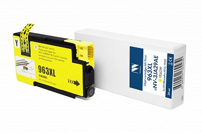 Струйный картридж NVP 963XL (NV-3JA29AE) Yellow для HP OfficeJetPro 9010/9020 (26 мл) совместимый