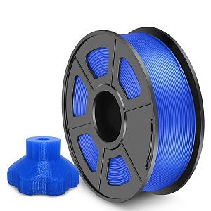 Филамент NVPRINT PETG Blue для 3D печати диаметр 1.75мм  длина 330 метров  масса 1 кг