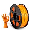 Филамент NVPRINT ABS Orange для 3D печати диаметр 1.75мм  длина 330 метров  масса 1 кг