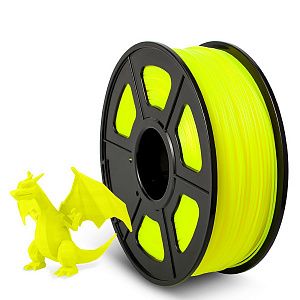 Филамент NVPRINT ABS Yellow для 3D печати диаметр 1.75мм  длина 330 метров  масса 1 кг