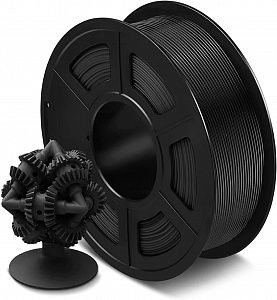 Филамент NVPRINT ASA Black для 3D печати диаметр 1.75мм  длина 330 метров  масса 1 кг