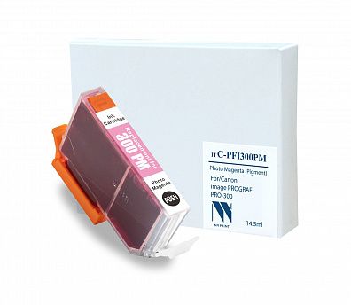 Струйный картридж NV Print C-PFI300 PM для Canon imagePROGRAF PRO-300 совместимый