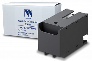 Контейнер для отработанных чернил NV Print T6716 Epson WF-M5299, WF-M5799, WF-C5790DWF совместимый