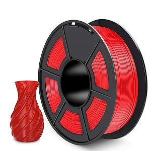 Филамент NVPRINT PETG Red для 3D печати диаметр 1.75мм  длина 330 метров  масса 1 кг