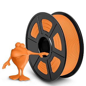 Филамент NVPRINT PLA Matte Orange для 3D печати диаметр 1.75мм  длина 330 метров  масса 1 кг