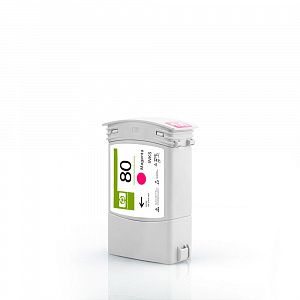 Струйный картридж NV Print 80 (NV-C4847A) Magenta для HP DesignJet 1050c, 1055cm (400 мл) совместимый