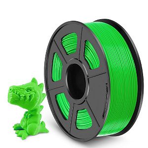 Филамент NVPRINT PETG Green для 3D печати диаметр 1.75мм  длина 330 метров  масса 1 кг