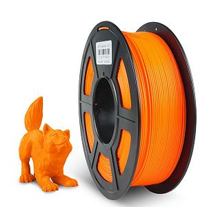 Филамент NVPRINT PETG Sunny Orange для 3D печати диаметр 1.75мм  длина 330 метров  масса 1 кг