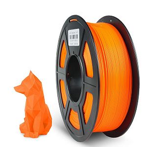 Филамент NVPRINT PLA+ Sunny Orange для 3D печати диаметр 1.75мм  длина 330 метров  масса 1 кг