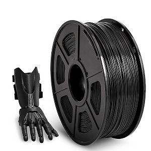 Филамент NVPRINT ABS Black для 3D печати диаметр 1.75мм  длина 330 метров  масса 1 кг