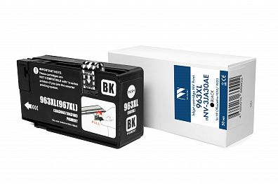 Струйный картридж NVP 963XL (NV-3JA30AE) Black для HP OfficeJetPro 9010/9020 (50 мл) совместимый