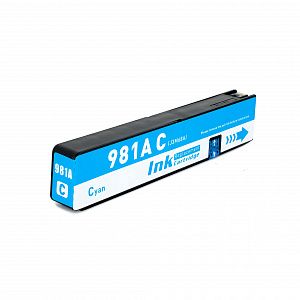 Струйный картридж NV Print 981A (NV-J3M68A) Cyan для HP PageWide 556/586 (100 мл) совместимый