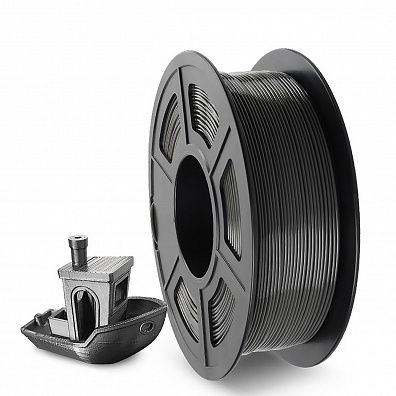 Филамент NVPRINT PETG Grey для 3D печати диаметр 1.75мм  длина 330 метров  масса 1 кг