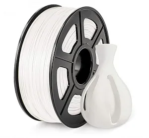 Филамент NV PRINT ASA White для 3D печати диаметр 1.75мм  длина 330 метров  масса 1 кг